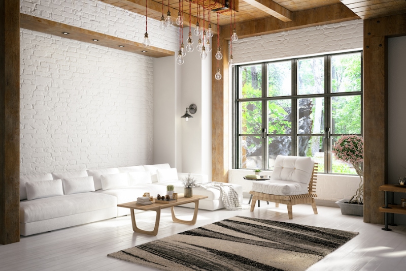 How Does Your Central Air Conditioner Cool Your Home? - Loft Room With Cozy Design.